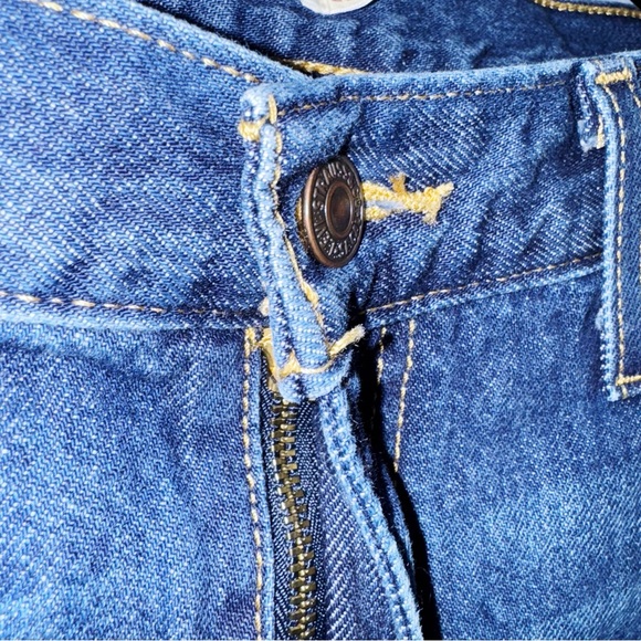 Levi’s Dad Jeans Dark Wash Size 29” - Picture 7 of 8